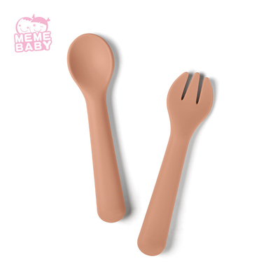 Minimalist Style BPA Free Baby Training Utensils For Newborn Kids