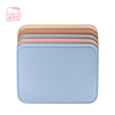 Blue 400mm*300mm Silicone Rubber Table Mats With LFGB Approval