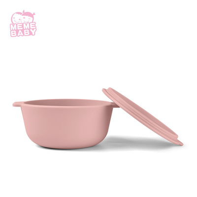 Multicolor Flexible Silicone Mixing Bowls, Silicone Bowl With Lid